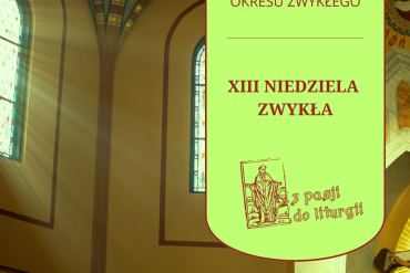 Formularze Okresu Zwykłego – XIV Niedziela Zwykła